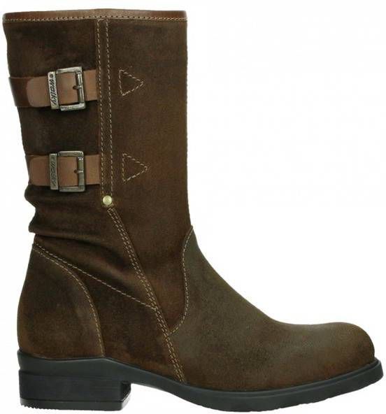 Wolky bruin 0262645-410 Willis-Liverpool enkellaars