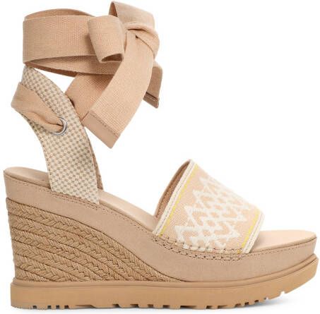 Ugg Abbot sandaal met wikkelband voor Dames in Brown