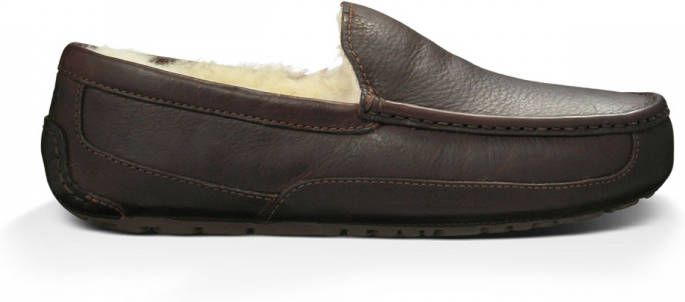 Ugg Official | Ascot | Mens Leather Slipper Collection | .com in Brown,, Leder