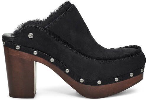 Ugg Aubriana Loafers voor Dames in Black,, Suede