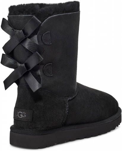 Ugg Bailey Bow II Boot voor Dames in Black,, Shearling