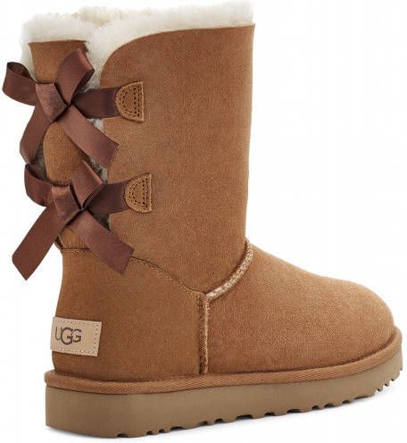 Ugg Bailey Bow II Boot voor Dames in Brown,, Shearling