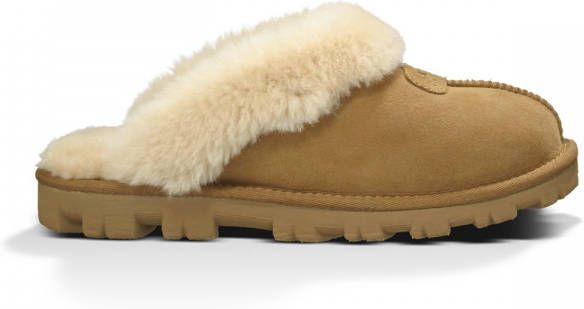 Ugg Coquette Pantoffels voor Dames in Brown,, Suede