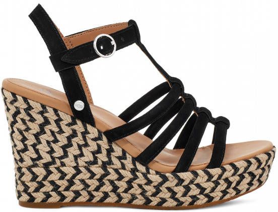 Ugg Cressida Sandales voor Dames in Black Suede