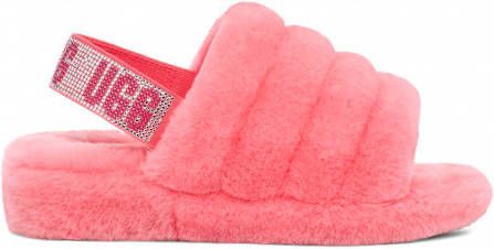Ugg Fluff Yeah Bling slipper voor Dames in Pink Jasmine,, Other