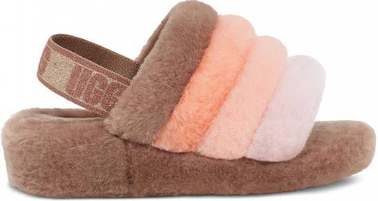 Ugg Fluff Yeah Slide voor Dames in Beachwood Multi