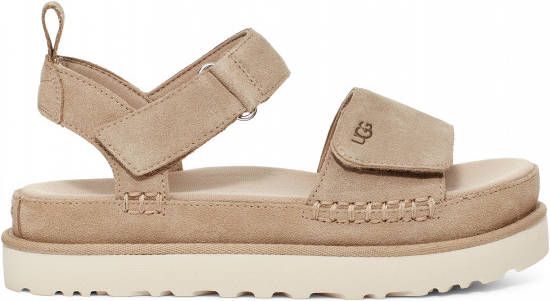 Ugg Goldenstar Sandales voor Dames in Mustard Seed Suede