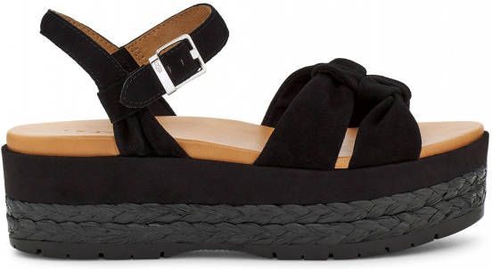 Ugg Neusch Sandalen voor Dames in Black Suede