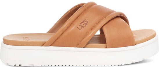 Ugg W Zayne Crossband in Tan Leather,, Leder