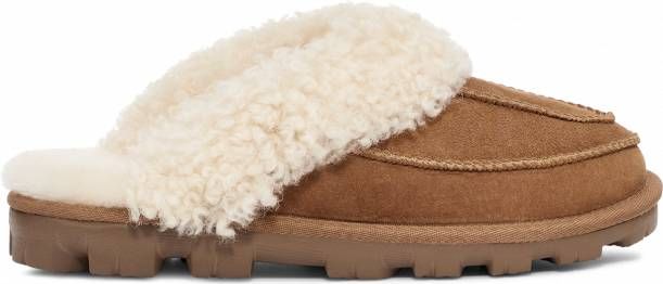 Ugg X Tschabalala Self Coquette Slipper voor Dames in Chestnut