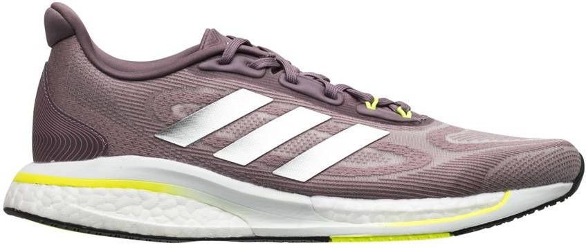 adidas Hardloopschoenen Supernova + Paars/Zilver/Geel Vrouw