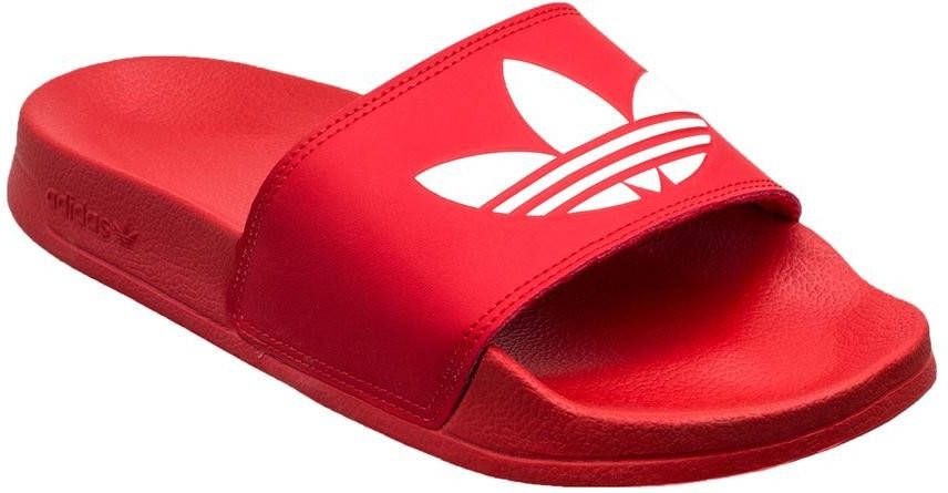 Adidas Originals Badslippers adilette Lite Rood/Wit