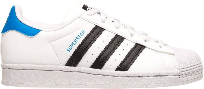 adidas Originals Sneakers Superstar Wit/Zwart/Blauw Kinderen