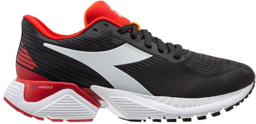 Diadora Hardloopschoenen Mythos Blushield Vigore Zwart/Wit/Rood