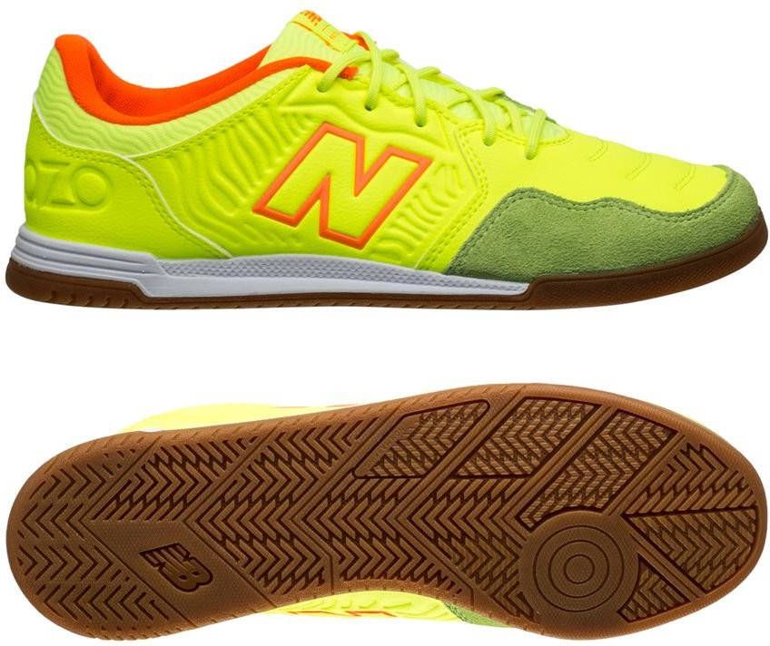 New Balance Audazo V5+ Command IN Geel Kinderen