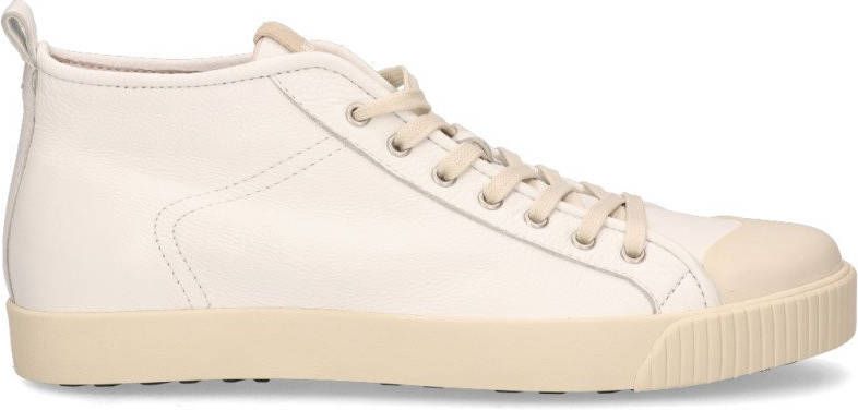 Blackstone Vg28 White Mid Sneaker , Wit, Heren
