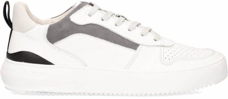 Blackstone Mykel Zg11 Sneaker Low , Wit, Heren