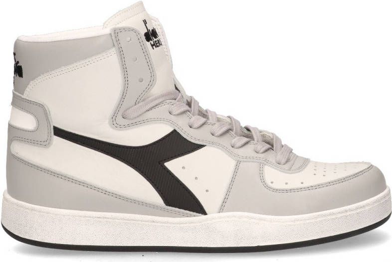 Diadora Milano Basket Used Hi , Wit, Heren