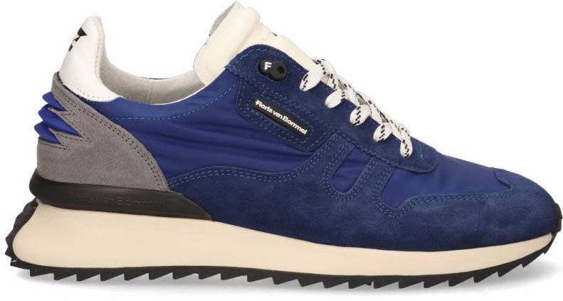 Floris Van Bommel Blauwe Lage Sneakers Sfm 10116 01
