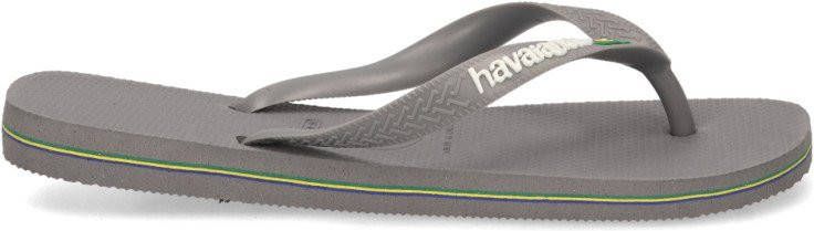 Havaianas Slippers Brasil Logo 4110850.5002.M19 Grijs-41/42 maat 41/42