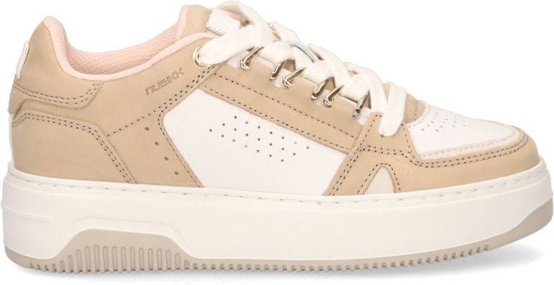 Nubikk Basket Buxton sneaker van kalfsleer