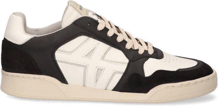 Nubikk Blueberry Vaiper sneaker van leer met suè, de details