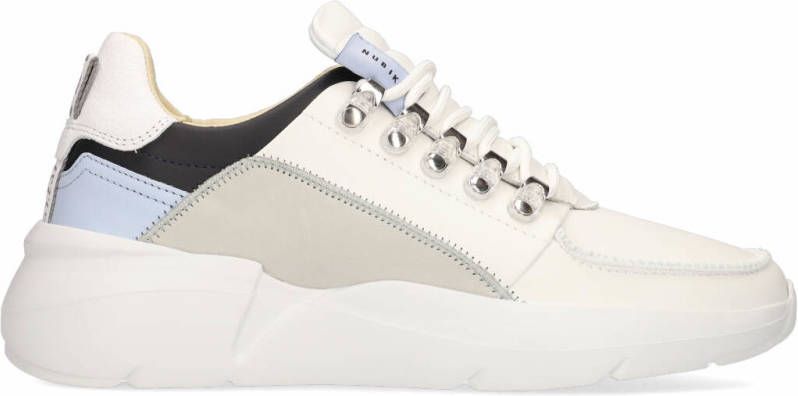Nubikk Witte Lage Sneakers Roque Roman Men