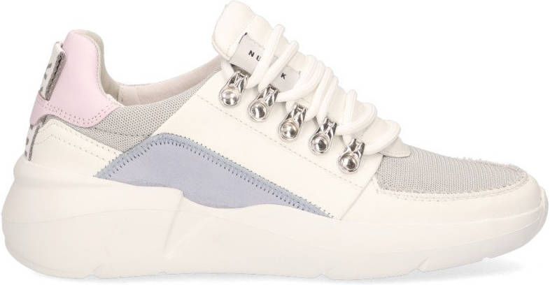 Nubikk Roque Roman sneaker met leren details