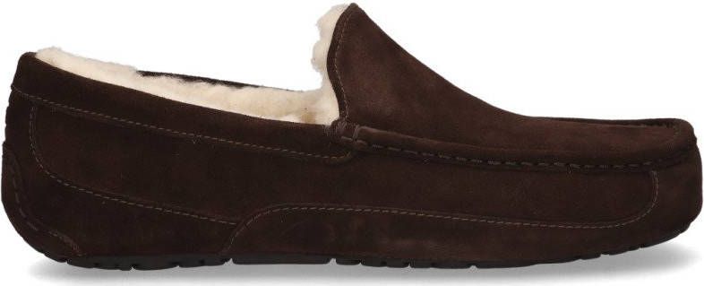 Ugg Ascot Pantoffels voor Heren in Brown,, Suede