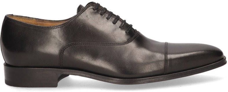 Van bommel SBM 30072 10 01 Black G+ Wijdte Veterschoenen