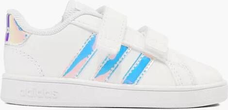 Adidas Kids Witte adidas Sneakers Gran Court Kids Klittenband