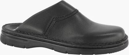 Easy Street Zwarte leren Zweedse muil maat 40