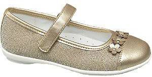 Cupcake couture Gouden ballerina klittenbandsluiting maat 25 -  Vindjeschoen.nl