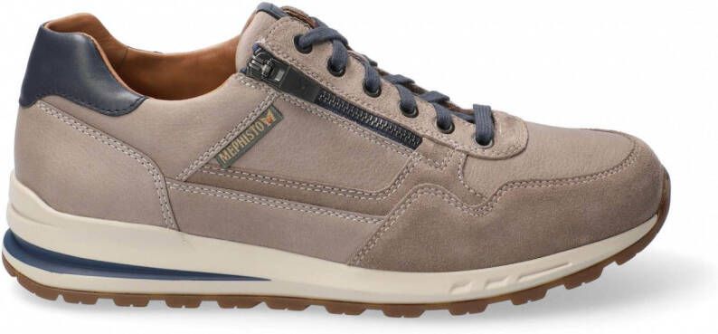 Mephisto Taupe Veterschoenen Bradley