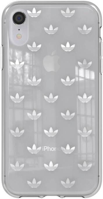adidas OR Snap Case backcover voor iPhone XR (zilver)