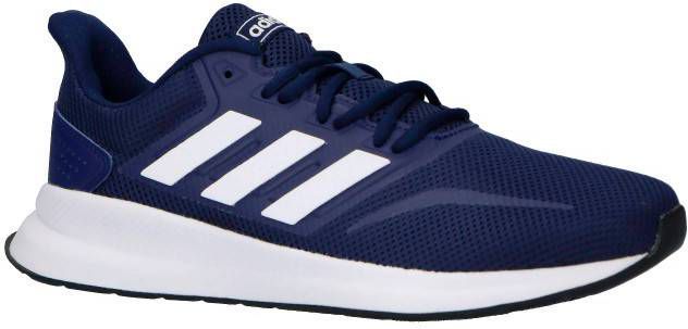 Adidas Performance Runfalcon hardloopschoenen blauwwit adidas Falcon Loopschoenen Blauw | Brantano.be