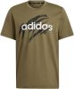 Adidas Performance sport T shirt olijfgroen online kopen
