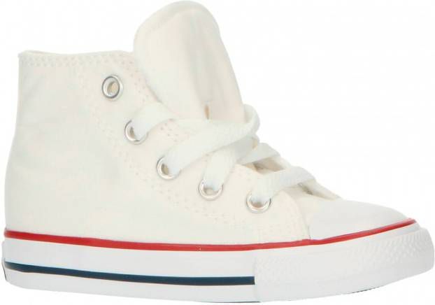 Converse All Star Hi Baby's Optical White/Red/Blue Kind Converse All Star Hi Baby's Optical White/Red/Blue Kind