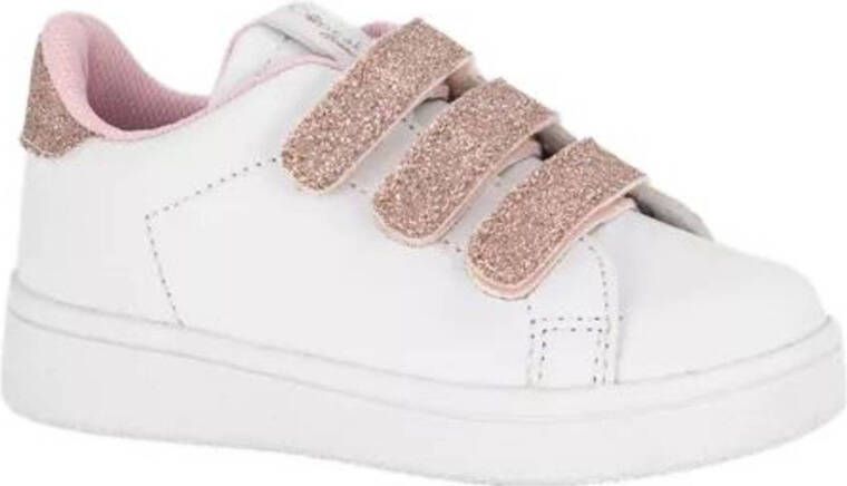 Cupcake Couture sneakers met glitters wit/roze