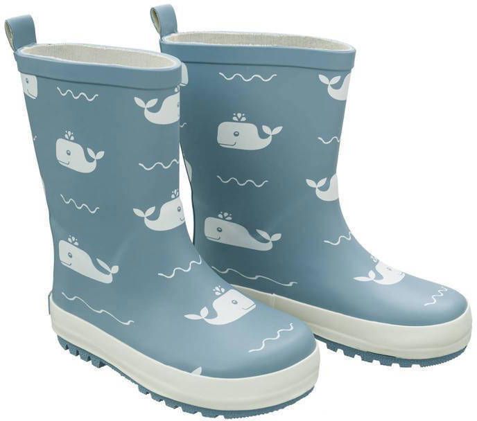 Fresk regenlaarsjes Whale blue fog kids