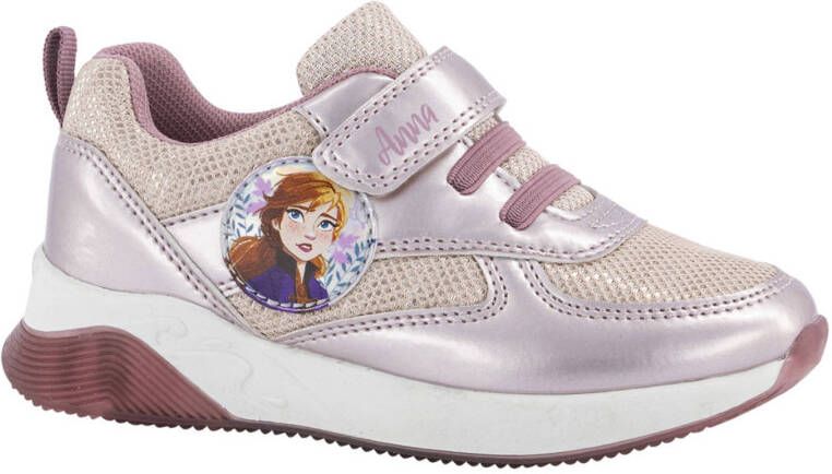 Minnie Mouse Roze sneaker Frozen met lichtjes