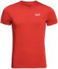 Jack Wolfskin outdoor T shirt rood online kopen