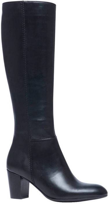 Manfield leren laarzen met smalle schacht