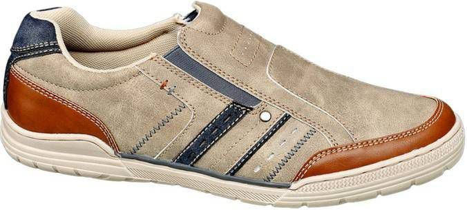 Memphis one Lichtbruine instapper maat 40