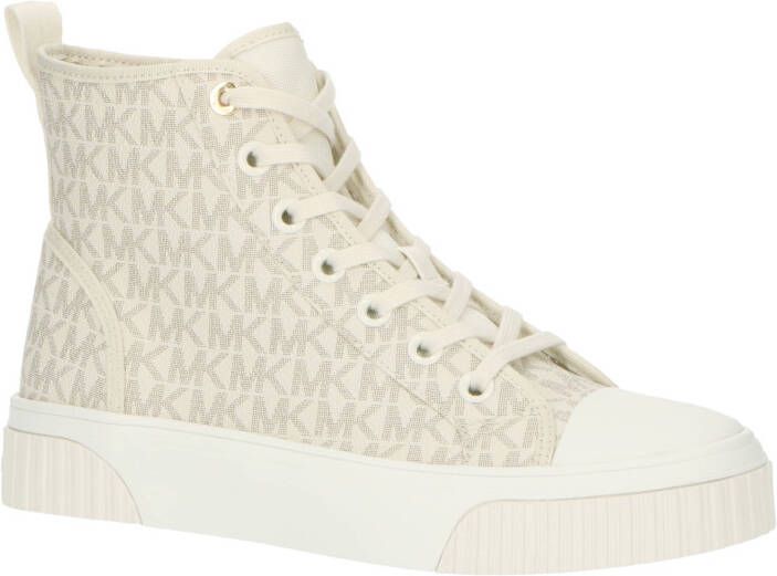 Michael Kors Gertie High Top sneakers ecru/wit