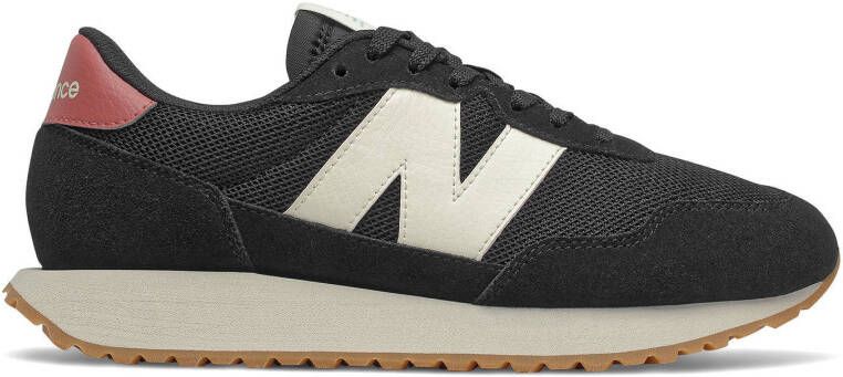 New Balance 237 sneaker met suè, de details