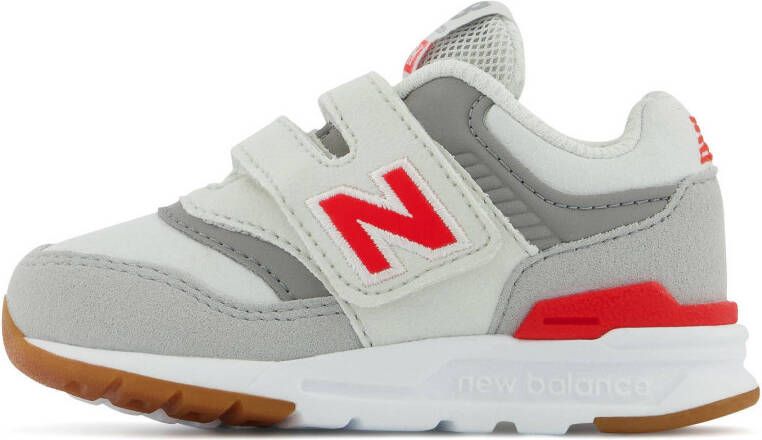 New Balance 997 sneakers lichtgrijs/oranje