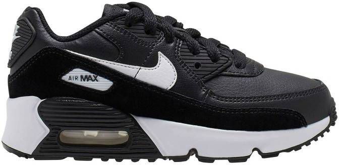 nike air max 90 leer wit