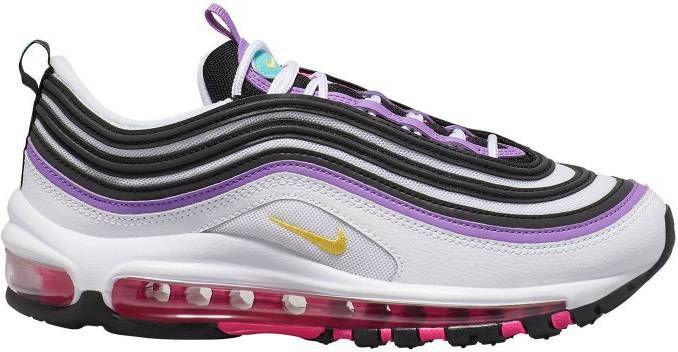 Nike Air Max 97 921826 101 Wit Grijs 42.5 maat 42.5 Nike Air Max 97 sneaker met leren details Vindjeschoen.nl