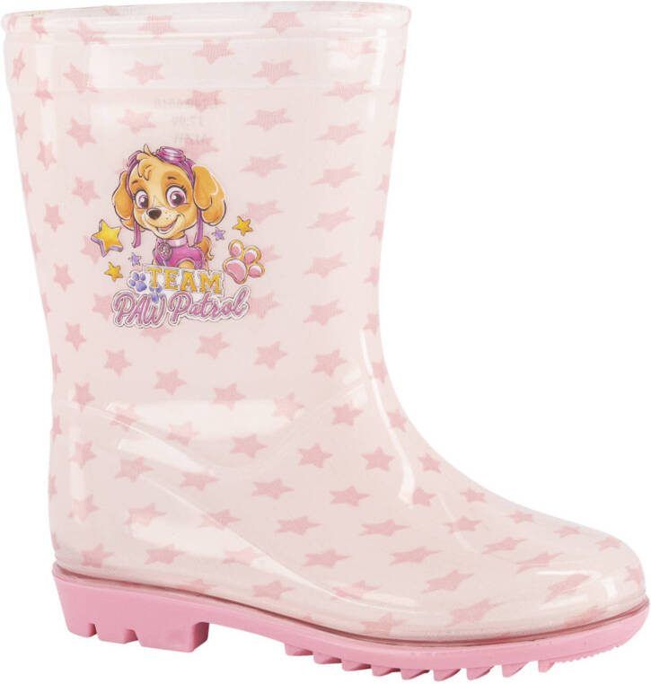 Paw Patrol regenlaarzen roze
